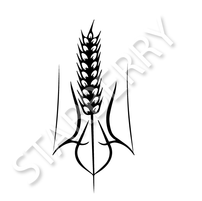 Авторський принт “Колосок пшениці” Sumvol #15